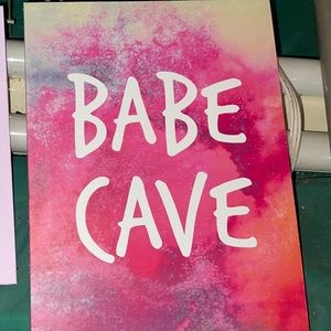Babe Cave Canvas